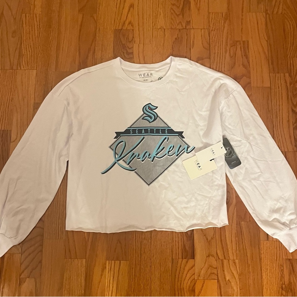 Seattle Kraken White Long Sleeve Shirt